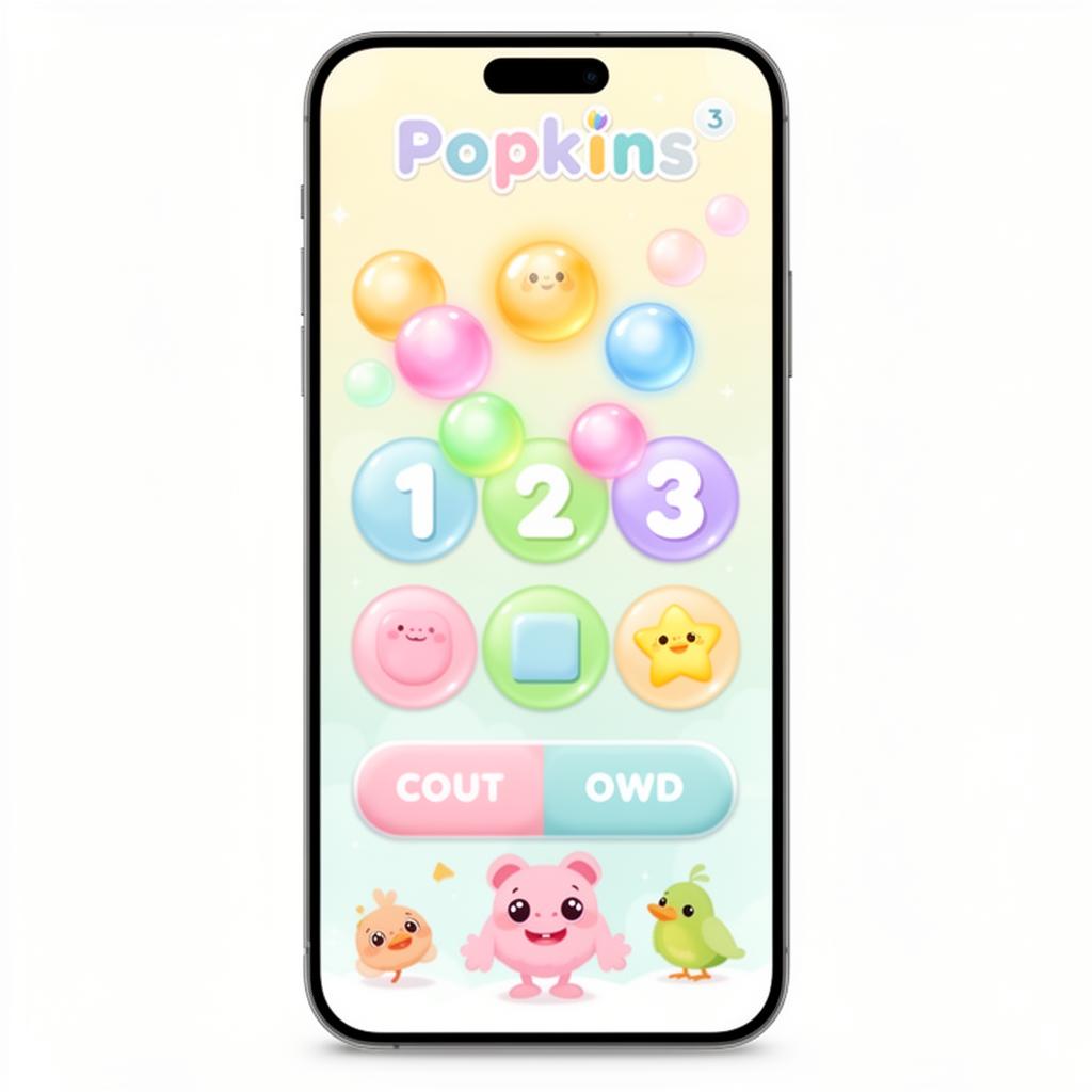 Popkins numbers game screenshot